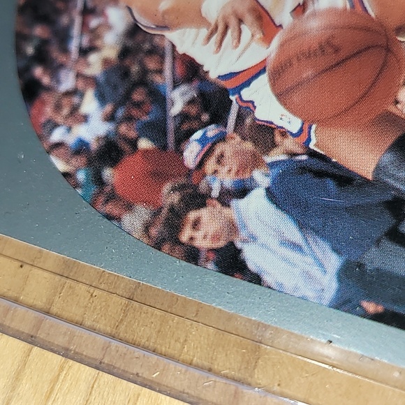 MENENDEZ BROTHERS card. Mark Jackson. 1991. NBA HOOPS - Picture 2 of 5